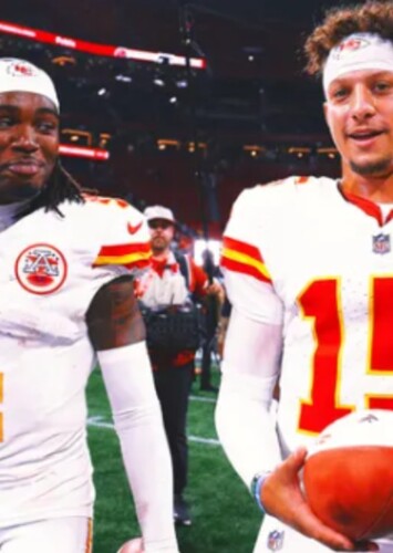 Patrick mahomes and Rashee rice