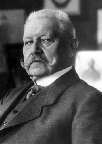 Paul von Hindenburg