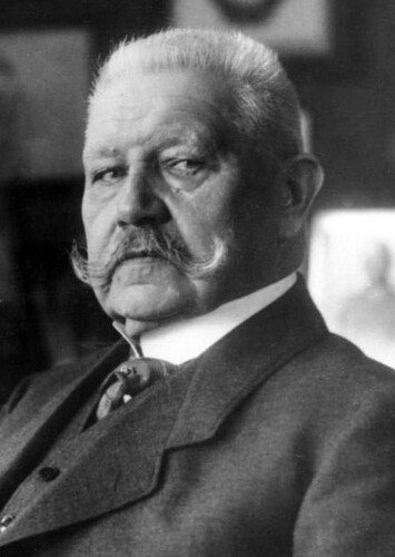 Paul von Hindenburg
