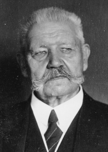 Paul von Hindenburg