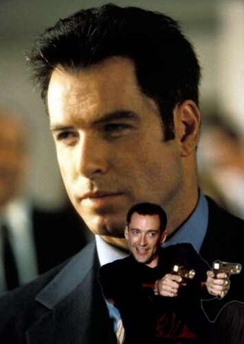 Pierce Brosnan & Hugh Jackman
