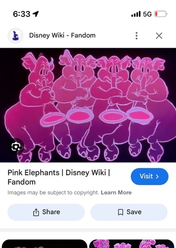 Pink elephants