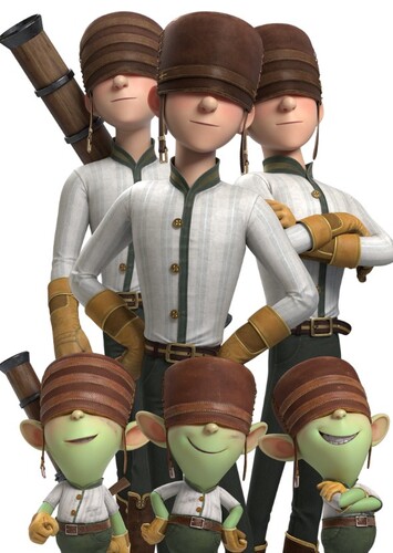 Pino, Noki, and Kio