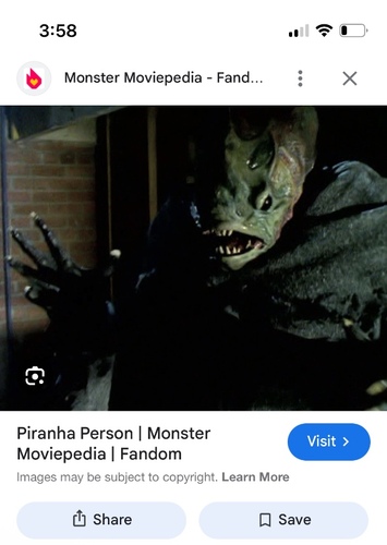 Piranha person