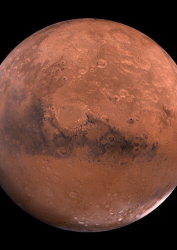 planète Mars Human Colony