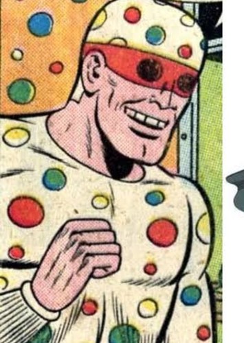 Polka-dot man