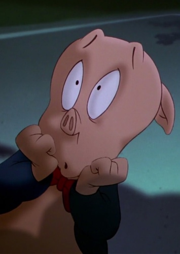 Porky Pig in Smg4: Tom’s Job At The Haunted Mansion