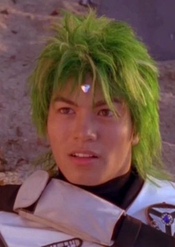 Power Rangers vert