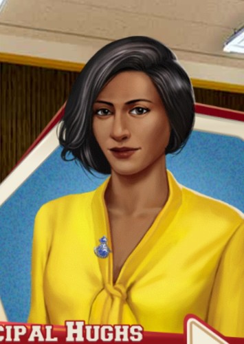 Principal Angela Hughs