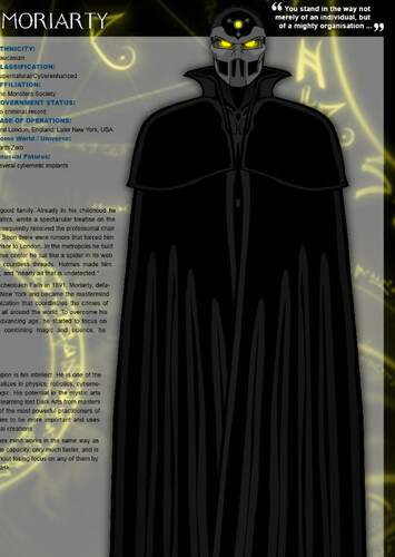 Professor James Moriarty