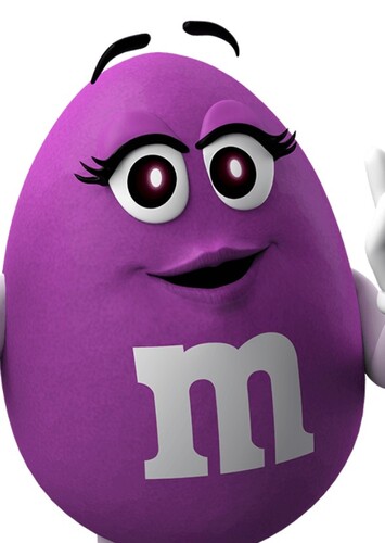 Purple M&M