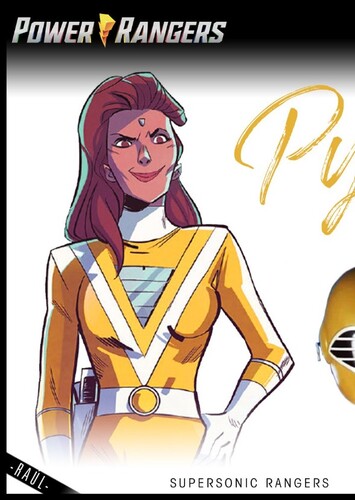 Pyre The Yellow Supersonic Ranger I