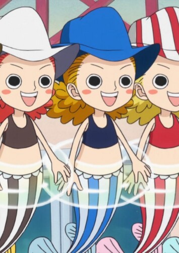 Quintuplet mermaid