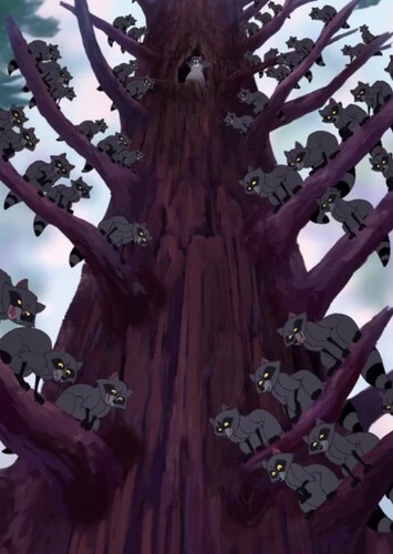 Raccoons (Brother Bear 2) in Beauty and the Beast (1991)