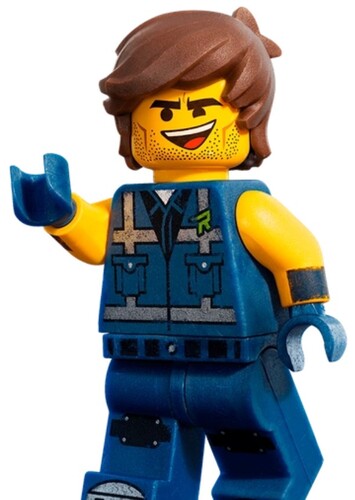 Radical Emmet Joseph Brickowski Xtreme Machete Ninja Star Dangervest