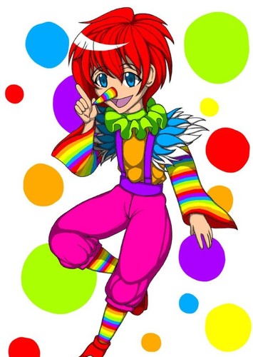 Rainbow laughing jack