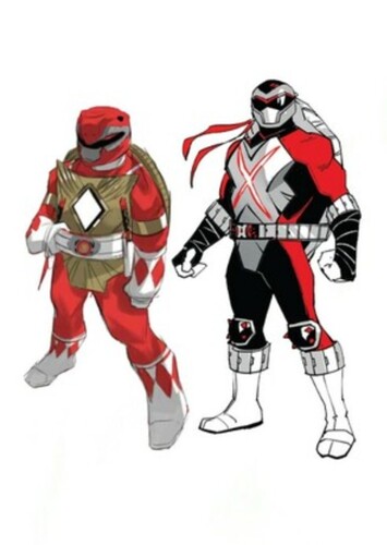 Raphael The Red Ranger/Dimension X Red Ranger