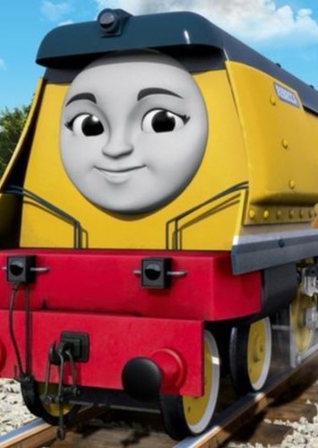 Rebecca The Yellow Tender Engine
