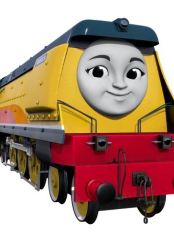 Rebecca The Yellow Tender Engine