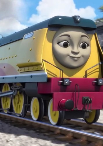 Rebecca The Yellow Tender Engine
