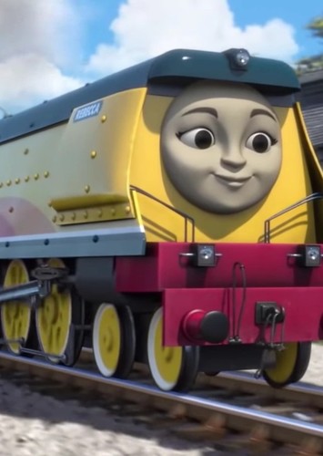 Rebecca The Yellow Tender Tank Engine