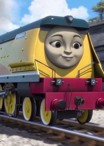 Rebecca The Yellow Tender Tank Engine