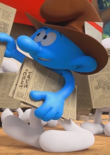 Reporter Smurf