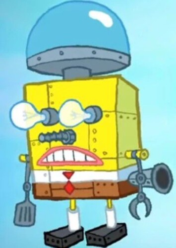 Robot spangebob