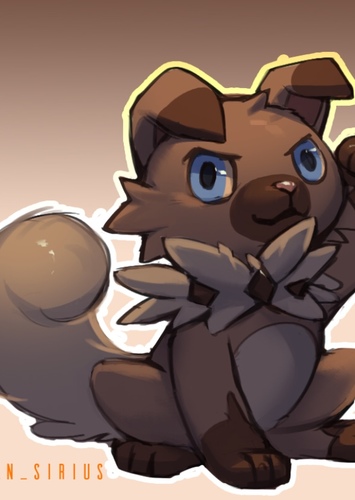 Rockruff (young Lycanroc)