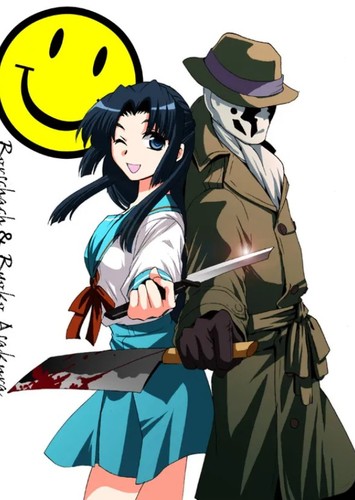 Rorschach and Ryoko Asakura
