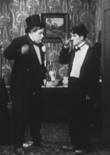 Roscoe ''Fatty'' Arbuckle and Charlie Chaplin