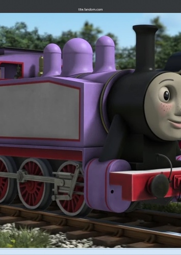 Rosie the Pink Lavender Engine