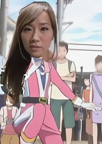 Sakai Wakana The Pink Ganba Ranger