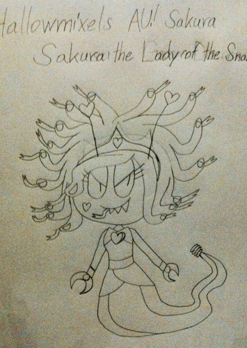 Sakura the Lady of the Snakes