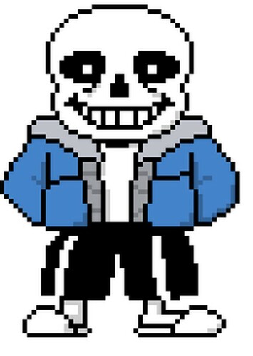 Sans the skeleton