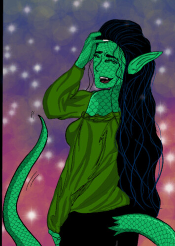 Saphir Dussaut/Lizard Girl