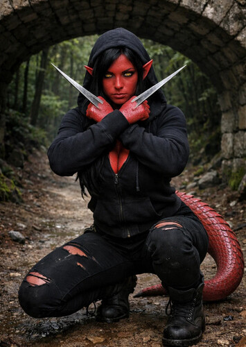 Saphir/Lizard Girl