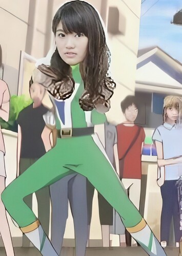 Sawa Okita The Green Ganba Ranger