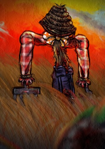 Scarecrow Searching for Wisdom, an abnormality
