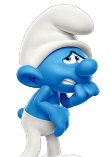 Scaredy Smurf