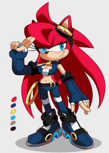 Scarlet the Hedgehog (OC)