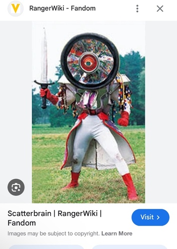 Scatterbrain of dizzyingkaleidoscope