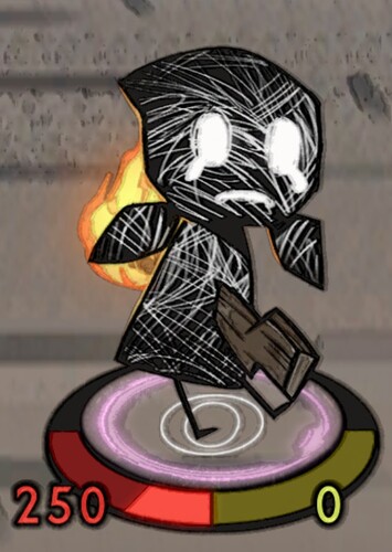 Scorched Girl, an abnormality