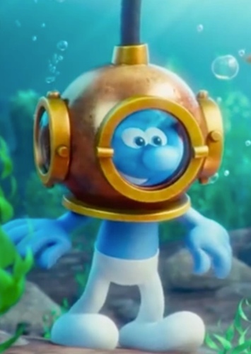 Scuba Smurf