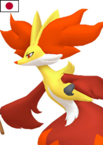 Serena's Delphox (Japanese)