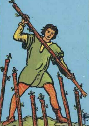Seven of Wands