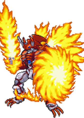 ShineGreymon Burst Mode (English Dub)