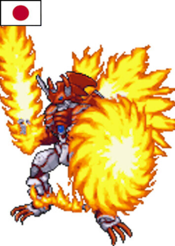 ShineGreymon Burst Mode (Japanese)