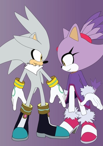 Silver the Hedgehog and Blaze the Cat