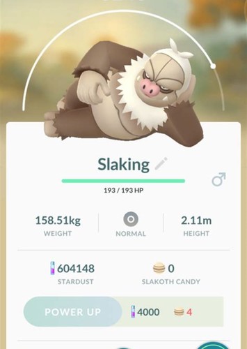 Slaking